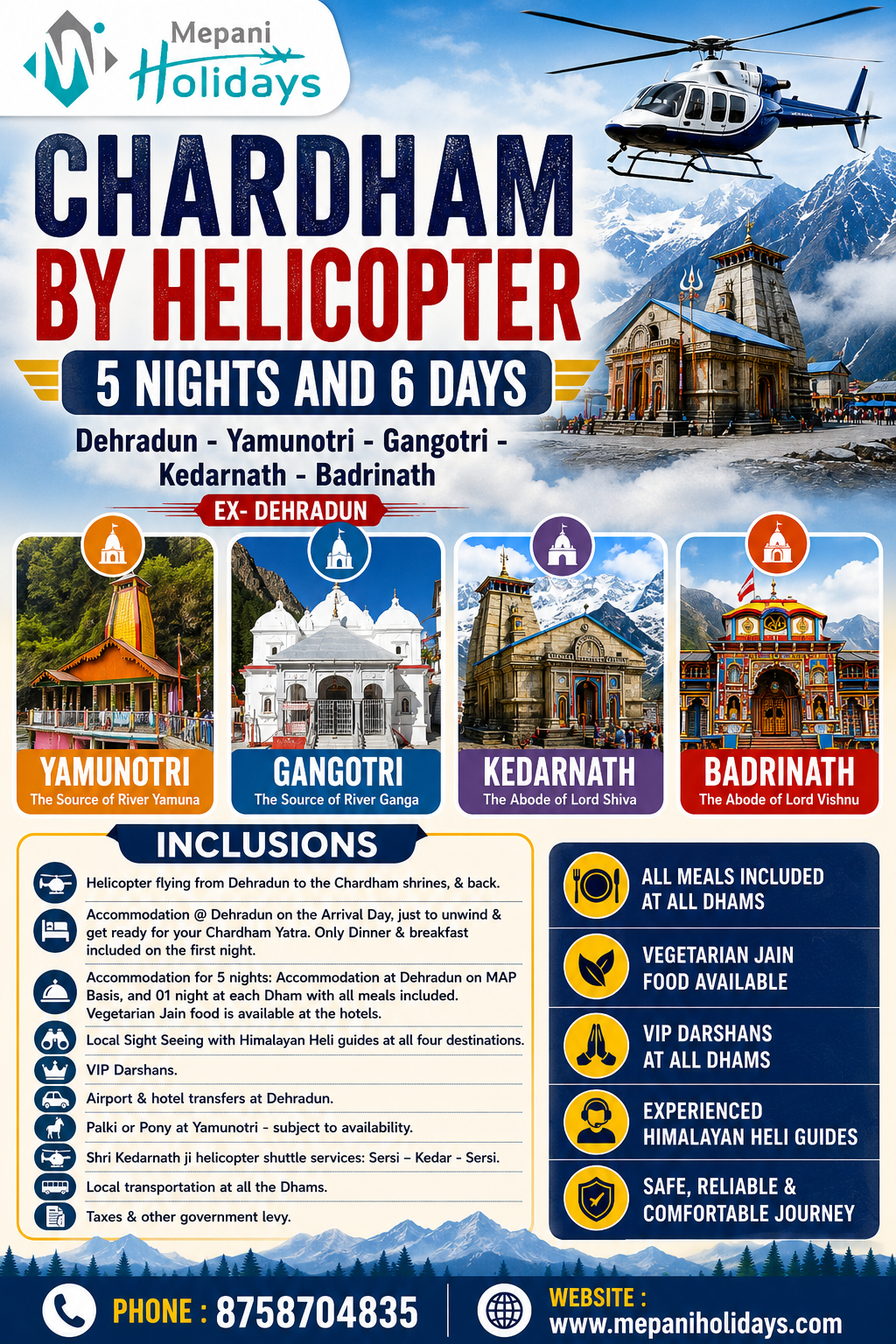 chardham by helicopter 